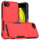 For iPhone SE 2022 / 2020 / 8 / 7 / 6 2 in 1 PC + TPU Phone Case(Red) - 1