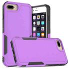 For iPhone 8 Plus / 7 Plus / 6 Plus 2 in 1 PC + TPU Phone Case(Purple) - 1