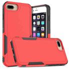 For iPhone 8 Plus / 7 Plus / 6 Plus 2 in 1 PC + TPU Phone Case(Red) - 1