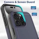 For iPhone 16 Pro Max 2 in 1 PC + TPU Phone Case(Dark Blue) - 2