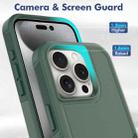 For iPhone 16 Pro 2 in 1 PC + TPU Phone Case(Dark Green) - 2