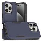 For iPhone 16 Pro 2 in 1 PC + TPU Phone Case(Dark Blue) - 1