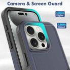 For iPhone 16 Pro 2 in 1 PC + TPU Phone Case(Dark Blue) - 2