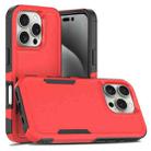 For iPhone 16 Pro 2 in 1 PC + TPU Phone Case(Red) - 1