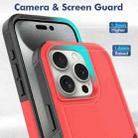 For iPhone 16 Pro 2 in 1 PC + TPU Phone Case(Red) - 2