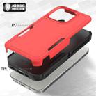 For iPhone 16 Pro 2 in 1 PC + TPU Phone Case(Red) - 3