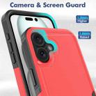 For iPhone 16 Plus 2 in 1 PC + TPU Phone Case(Red) - 2