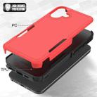 For iPhone 16 Plus 2 in 1 PC + TPU Phone Case(Red) - 3