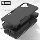 For iPhone 16 Plus 2 in 1 PC + TPU Phone Case(Black) - 3