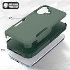 For iPhone 16 2 in 1 PC + TPU Phone Case(Dark Green) - 3