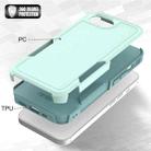 For iPhone 16e 2 in 1 PC + TPU Phone Case(Light Green) - 3