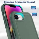 For iPhone 16e 2 in 1 PC + TPU Phone Case(Dark Green) - 2