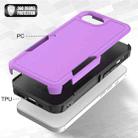 For iPhone 16e 2 in 1 PC + TPU Phone Case(Purple) - 3