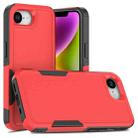 For iPhone 16e 2 in 1 PC + TPU Phone Case(Red) - 1