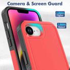 For iPhone 16e 2 in 1 PC + TPU Phone Case(Red) - 2