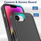 For iPhone 16e 2 in 1 PC + TPU Phone Case(Black) - 2