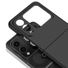 For Huawei Nova Flip Gradient Color Skin Feel PC Full Coverage Shockproof Phone Case(Black) - 3