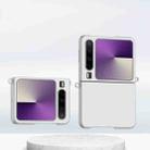 For Huawei Pura X Gradient Color Skin Feel PC Full Coverage Shockproof Phone Case(White) - 1