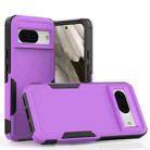 For Google Pixel 8 2 in 1 PC + TPU Phone Case(Purple) - 1