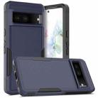 For Google Pixel 7 2 in 1 PC + TPU Phone Case(Dark Blue) - 1