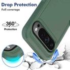 For Google Pixel 9 Pro XL 2 in 1 PC + TPU Phone Case(Dark Green) - 3