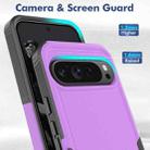 For Google Pixel 9 Pro XL 2 in 1 PC + TPU Phone Case(Purple) - 2