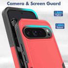 For Google Pixel 9 Pro XL 2 in 1 PC + TPU Phone Case(Red) - 2