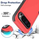 For Google Pixel 9 Pro XL 2 in 1 PC + TPU Phone Case(Red) - 3