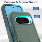 For Google Pixel 9 / 9 Pro 2 in 1 PC + TPU Phone Case(Dark Green) - 2