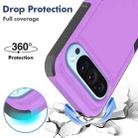 For Google Pixel 9 / 9 Pro 2 in 1 PC + TPU Phone Case(Purple) - 3