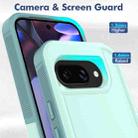 For Google Pixel 9a 2 in 1 PC + TPU Phone Case(Light Green) - 2