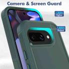 For Google Pixel 9a 2 in 1 PC + TPU Phone Case(Dark Green) - 2