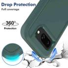 For Google Pixel 9a 2 in 1 PC + TPU Phone Case(Dark Green) - 3