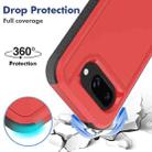 For Google Pixel 9a 2 in 1 PC + TPU Phone Case(Red) - 3