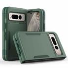 For Google Pixel Fold 2 in 1 PC + TPU Phone Case(Dark Green) - 1