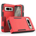 For Google Pixel Fold 2 in 1 PC + TPU Phone Case(Red) - 1