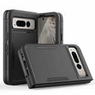 For Google Pixel Fold 2 in 1 PC + TPU Phone Case(Black) - 1