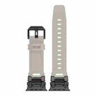 For Apple Watch SE 2023 44mm Explorer TPU Watch Band(Black Starlight) - 2