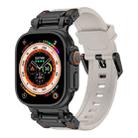 For Apple Watch Ultra 2 49mm Explorer TPU Watch Band(Black Starlight) - 1