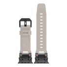 For Apple Watch Ultra 2 49mm Explorer TPU Watch Band(Black Starlight) - 2