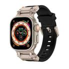 For Apple Watch Ultra 2 49mm Explorer TPU Watch Band(Titanium Black) - 1