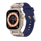 For Apple Watch Ultra 2 49mm Explorer TPU Watch Band(Titanium Blue) - 1