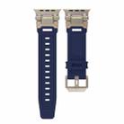 For Apple Watch Ultra 49mm Explorer TPU Watch Band(Titanium Blue) - 2