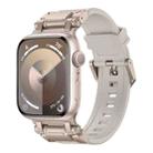 For Apple Watch SE 44mm Explorer TPU Watch Band(Titanium Starlight) - 1