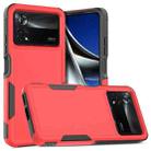 For Xiaomi Poco X4 Pro 5G 2 in 1 PC + TPU Phone Case(Red) - 1
