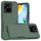 ForXiaomi Redmi 10C 2 in 1 PC + TPU Phone Case(Dark Green) - 1