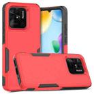 ForXiaomi Redmi 10C 2 in 1 PC + TPU Phone Case(Red) - 1