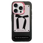For iPhone 15 Pro Sweet Cool Bow PC Phone Case(Bow Tie) - 1