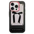 For iPhone 14 Pro Sweet Cool Bow PC Phone Case(Bow Tie) - 1