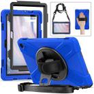 For Amazon Kindle Fire HD10 2023 Silicone Hybrid PC Full Body Tablet Case(Blue) - 1